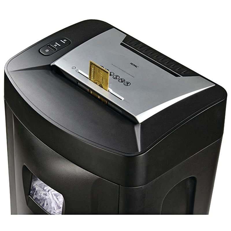 1840MX 18-Sheet Cross-Cut Paper Shredder,Black