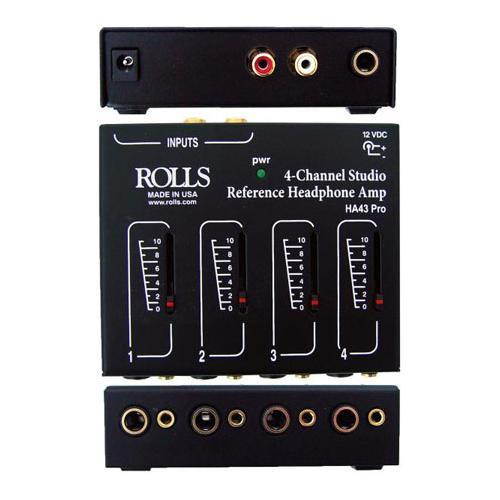 Rolls HA43 4 Output Stereo Headphone Amplifier #HA43 PRO
