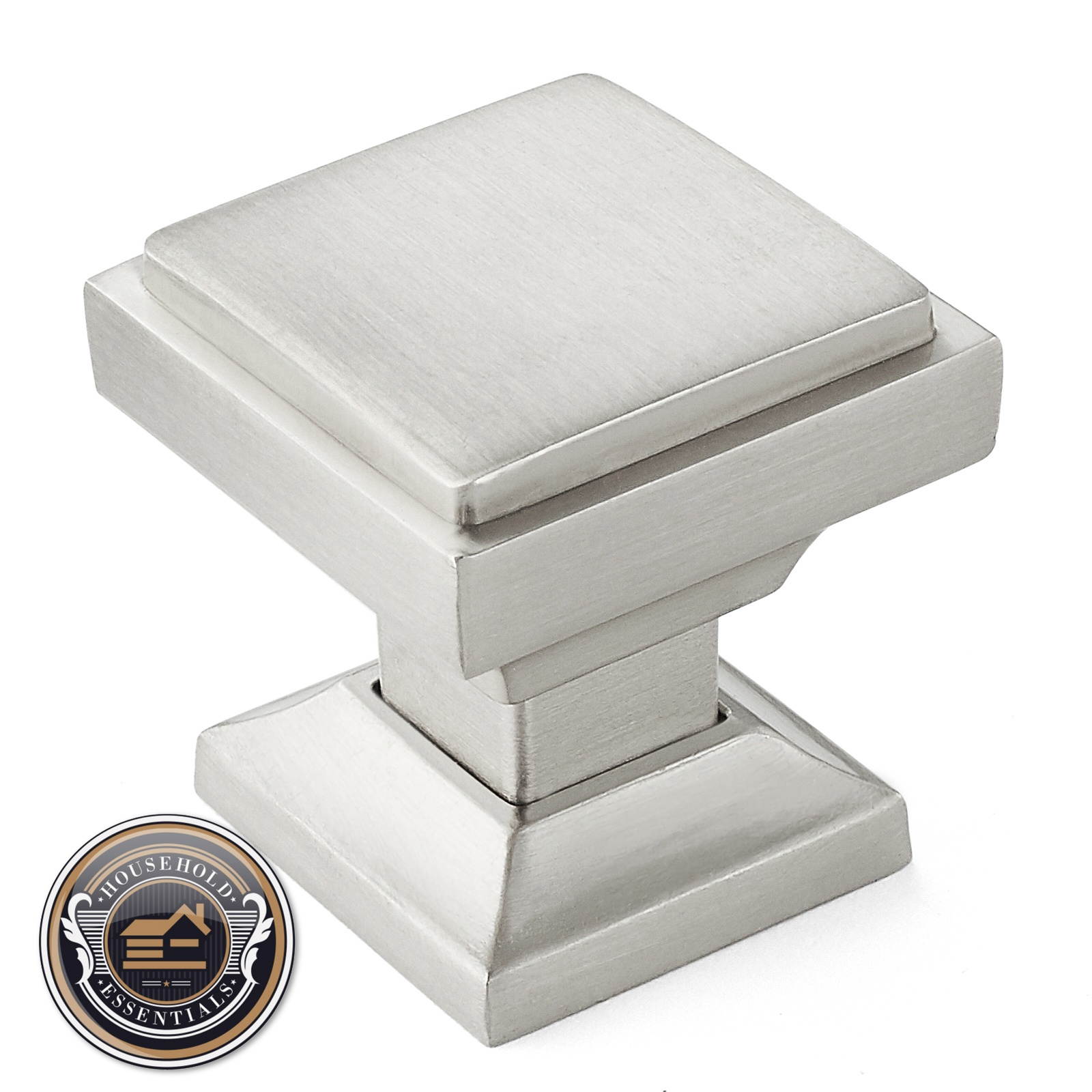 Kitchen Cabinet 1-1/8" Square Knob Pulls Handles Hardware S685