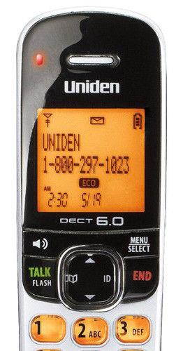 Uniden D1760-4  Cordless Eco - Friendly Phone w/ 3 Additional Handsets