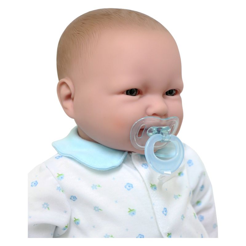 JC Toys La Baby 20" Baby Doll - Blue Outfit with Pacifier