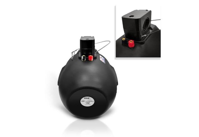 PYLE 8" 300W 2-Way Waterproof Boat Speaker System, 2 pk, Certified Refurbished