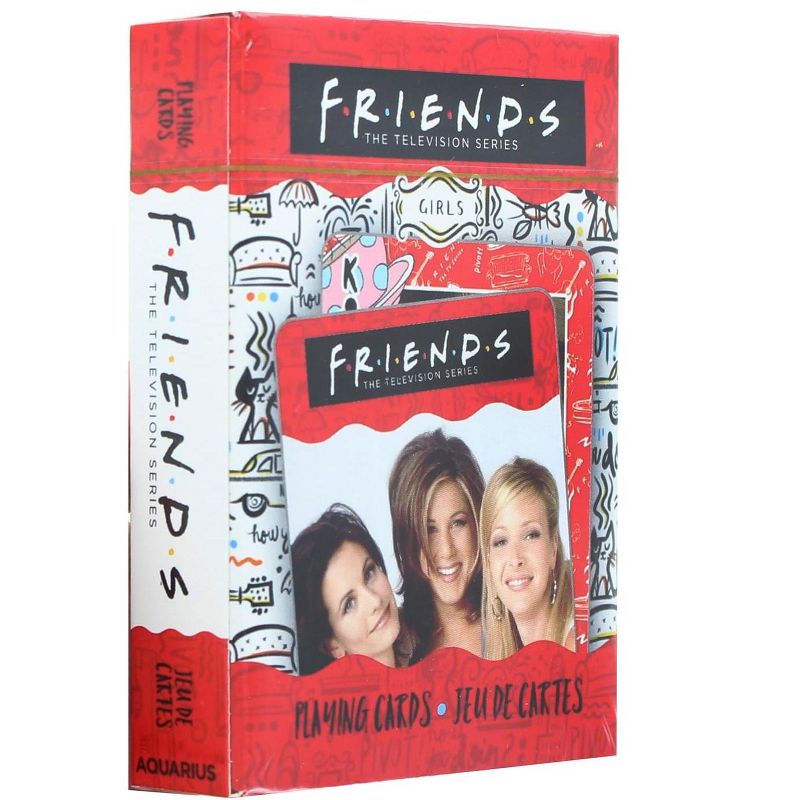 NMR Distribution Friends Girls Playing Cards | 52 Card Deck + 2 Jokers