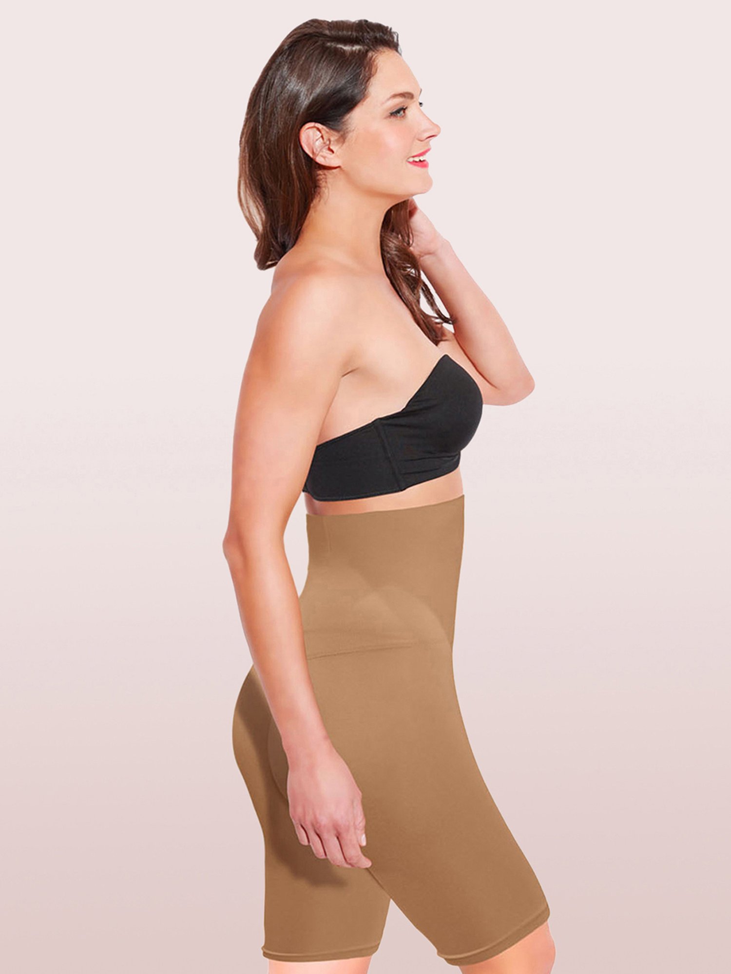 Enamor Brown Tummy And Thigh Shaper