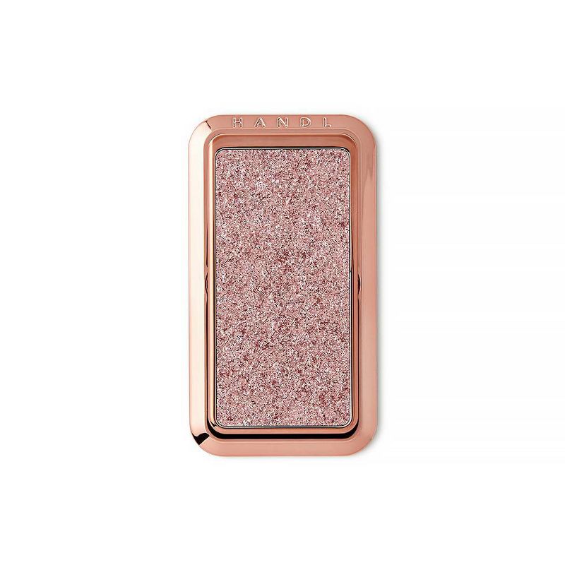 HANDLstick Phone Grip Smooth Glitter - Rose Gold