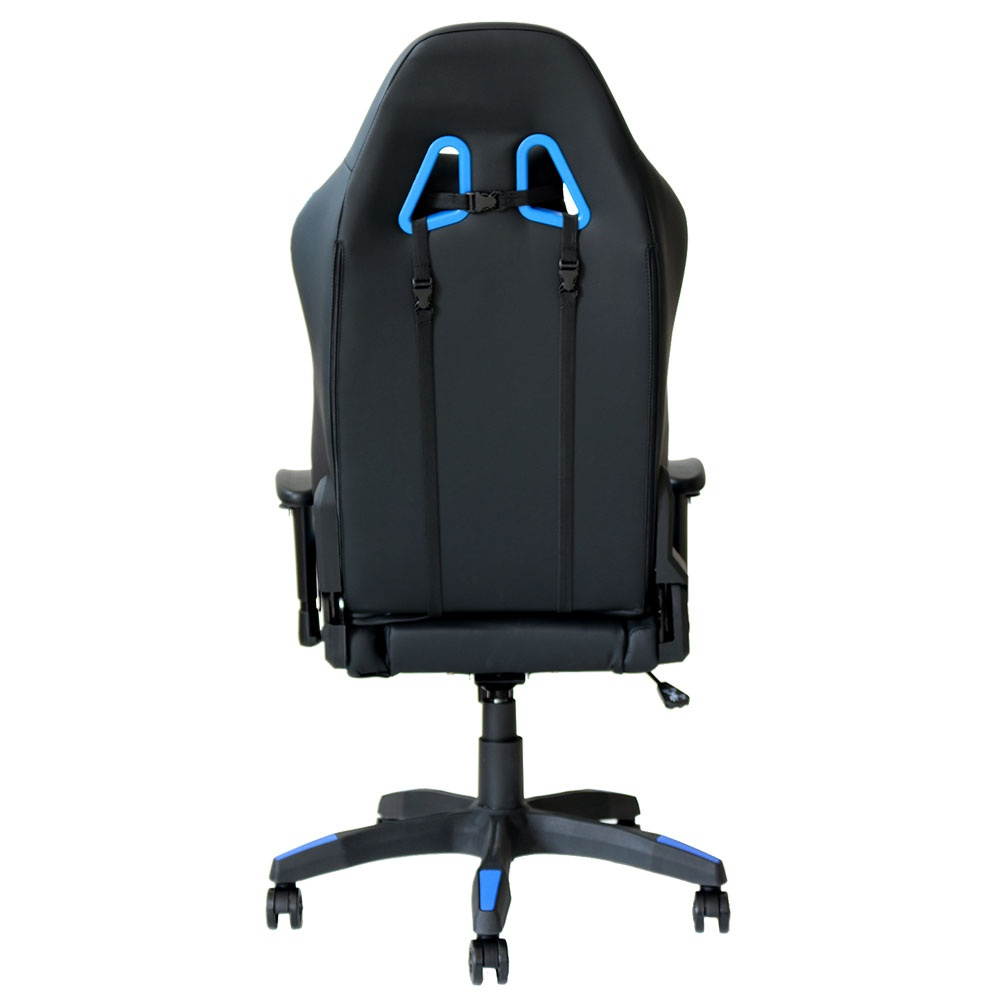 E-Win Calling Series Ergonomic Computer Gaming Office Chair with Pillows, Blue