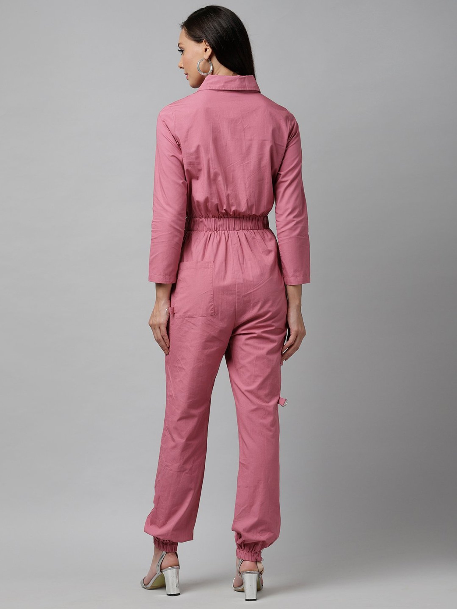 Belle Fille Black Floral Print Jumpsuit