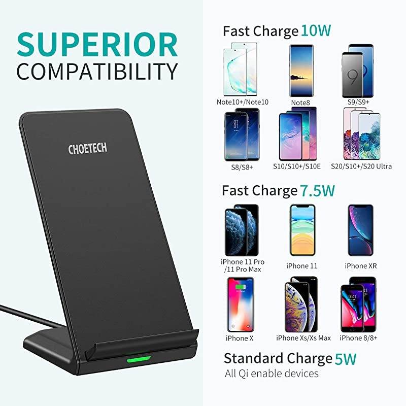 Magnetic Wireless Charger for iPhone 12 Pro Max/Mini?Mag Charger Included?Fast Wireless Charging Stand Holder with 5ft USB-C Cable,Magsaf-e Wireless Charging Station for iPhone 12 Accessories