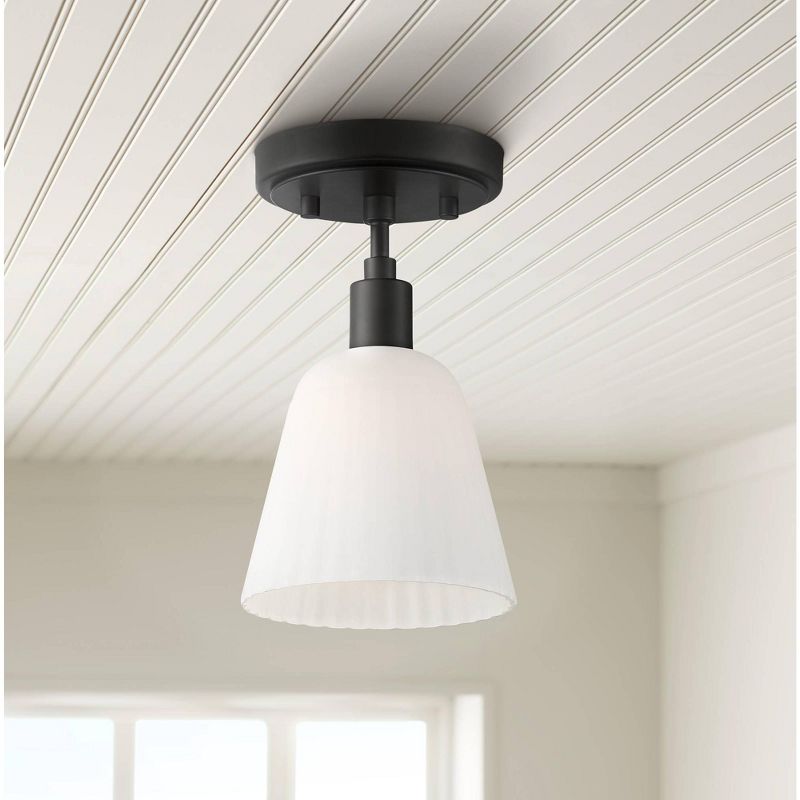 Possini Euro Design Possini Euro Pascal 9" High Dark Bronze Ceiling Light