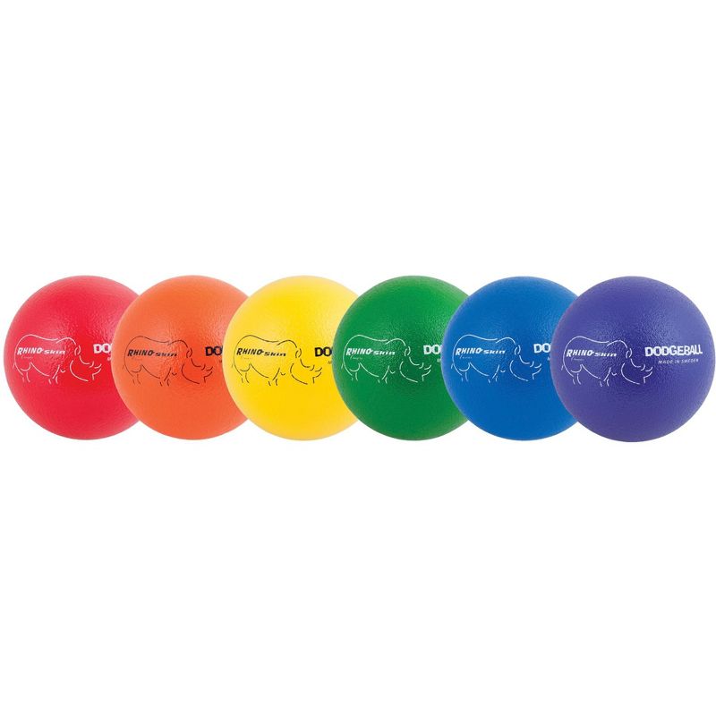 Sportime Yarn Balls, 4 Inches, Assorted Colors, set of 6