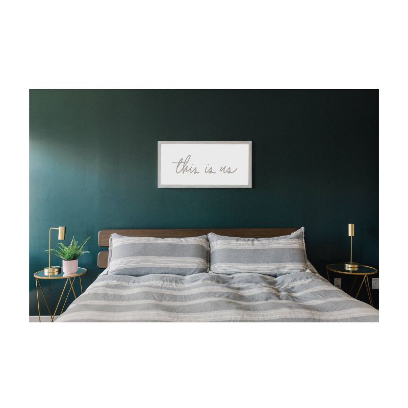 38" x 19" This Is Us Magnet Board Wall Art - Petal Lane