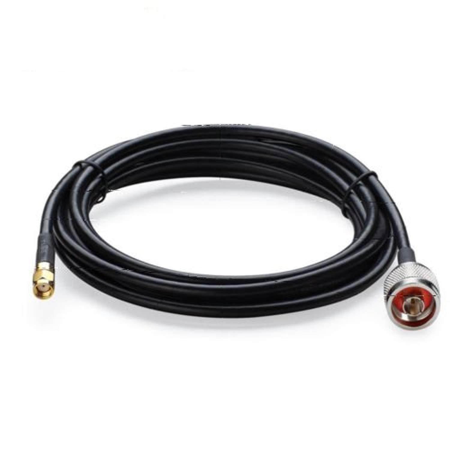 rp-sma plug female to n male rg58 antenna cable 8m for tp-link asus wifi router usa shipping