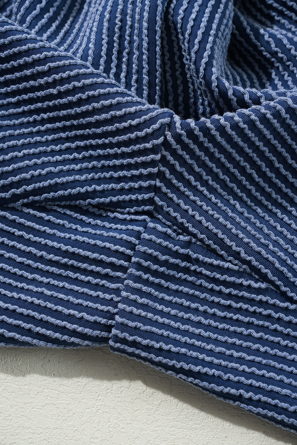 Rose Red Solid Waffle Knit Plus Size Two Piece Shorts Set