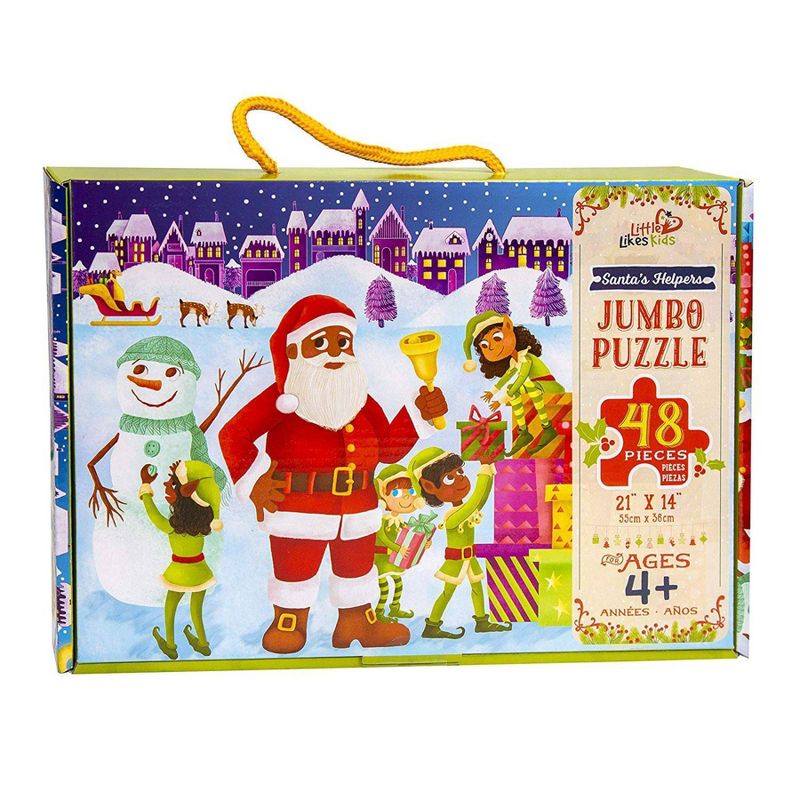 Little Likes Kids Santa's Helpers Kids' Jumbo Puzzle - 48pc