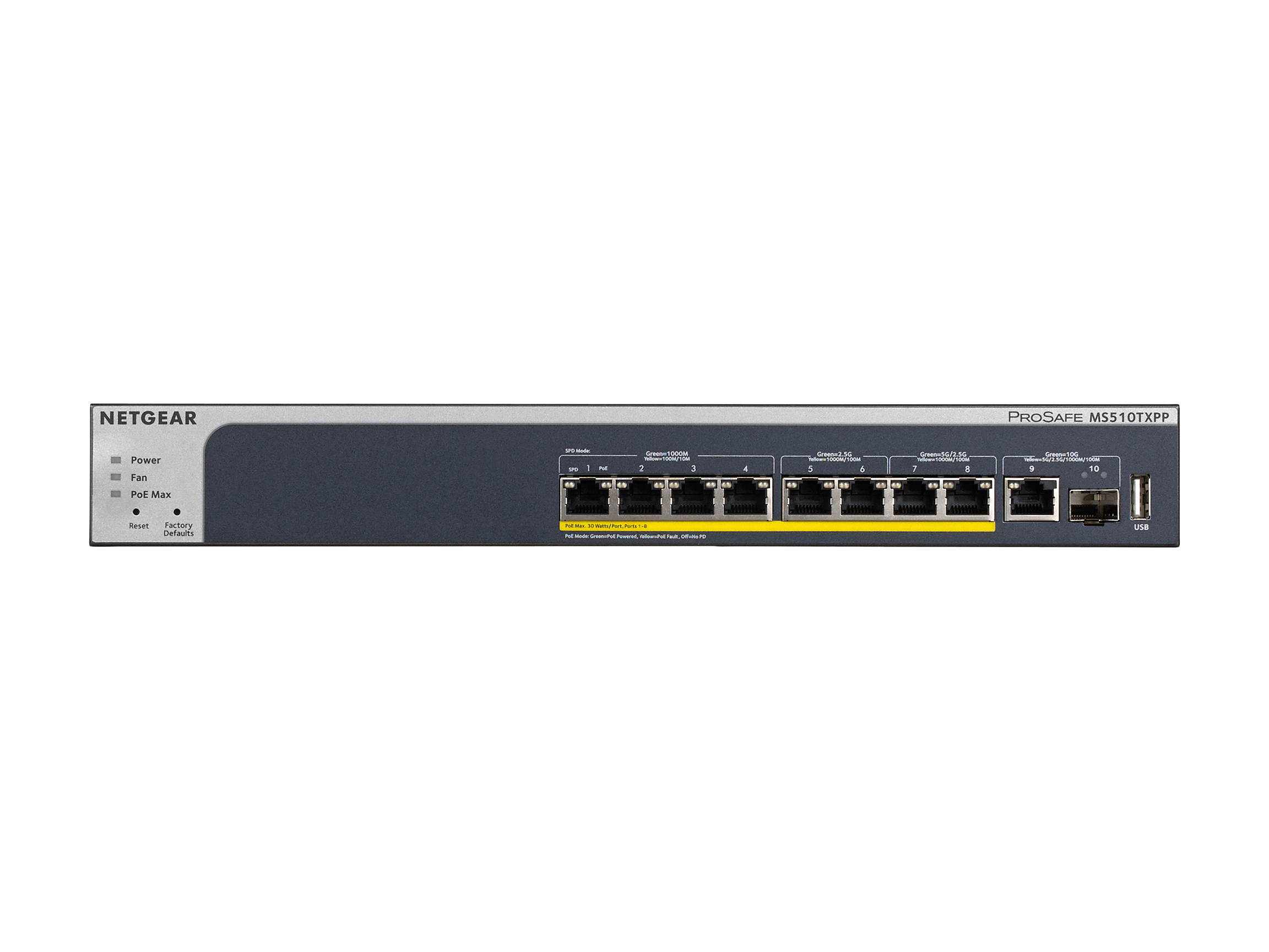 Netgear XS712T-200NES 12-port 10-Gigabit Smart Managed Pro Switch (XS712Tv2)