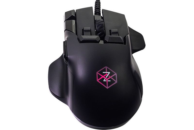 Swiftpoint Z Mouse - PixArt PMW3360 - Cable - Black - USB - 12000 dpi - Scroll Wheel - 18 Button(s) - Right-handed Only