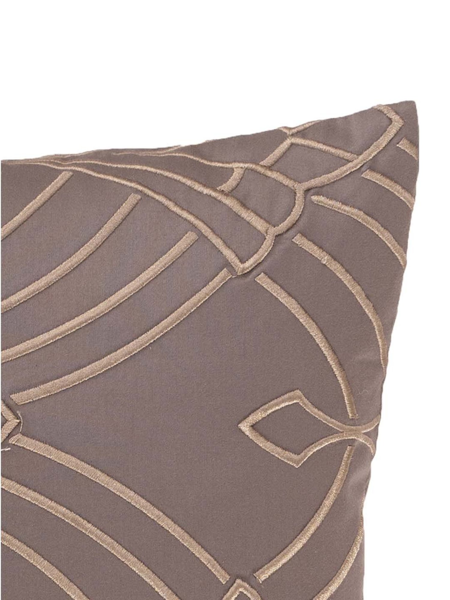 Maspar Hues Nouveau Tradition Flow Fly Beige Cotton Cushion Cover