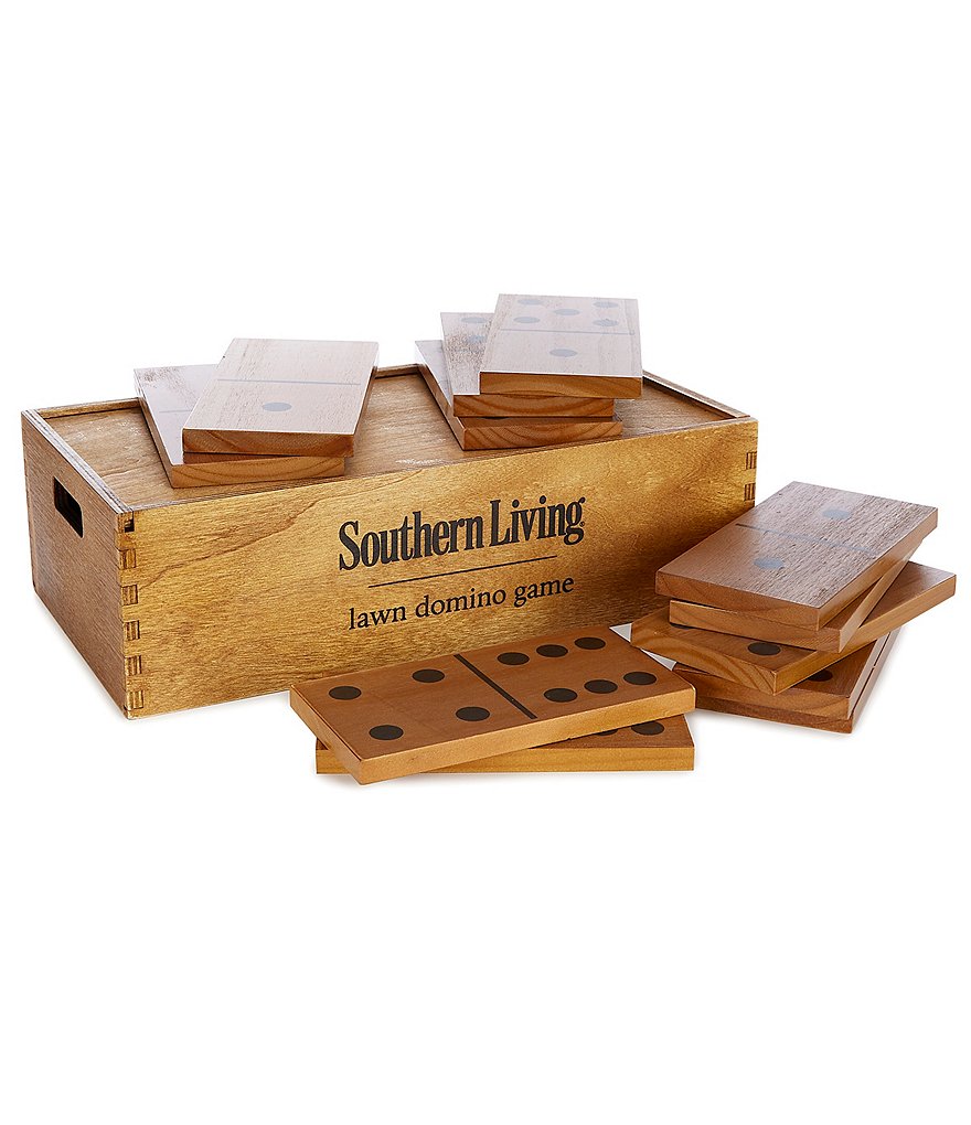 Southern Living Pine Wood Giant Lawn Dominos