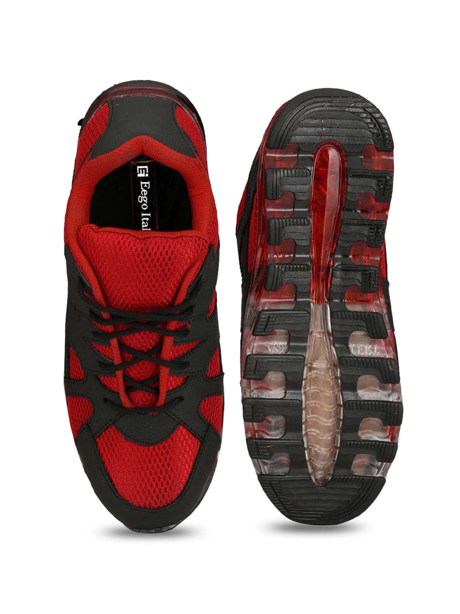 Eego Italy Men's Red Running Shoes