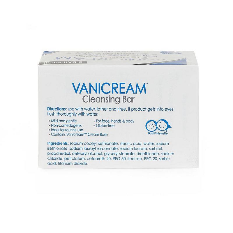 Vanicream Cleansing Bar - 2ct/3.9oz each