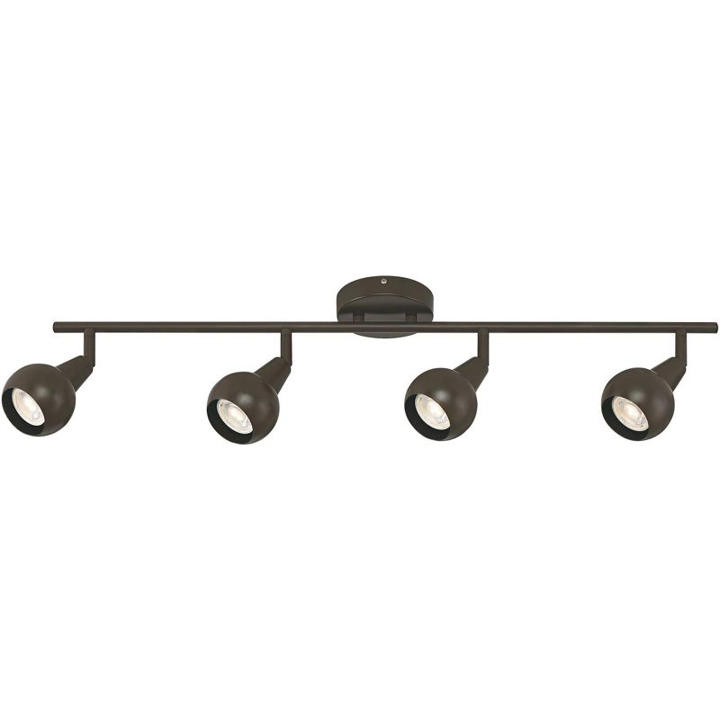 Pro Track&reg; 4-Light Bronze LED Track Fixture