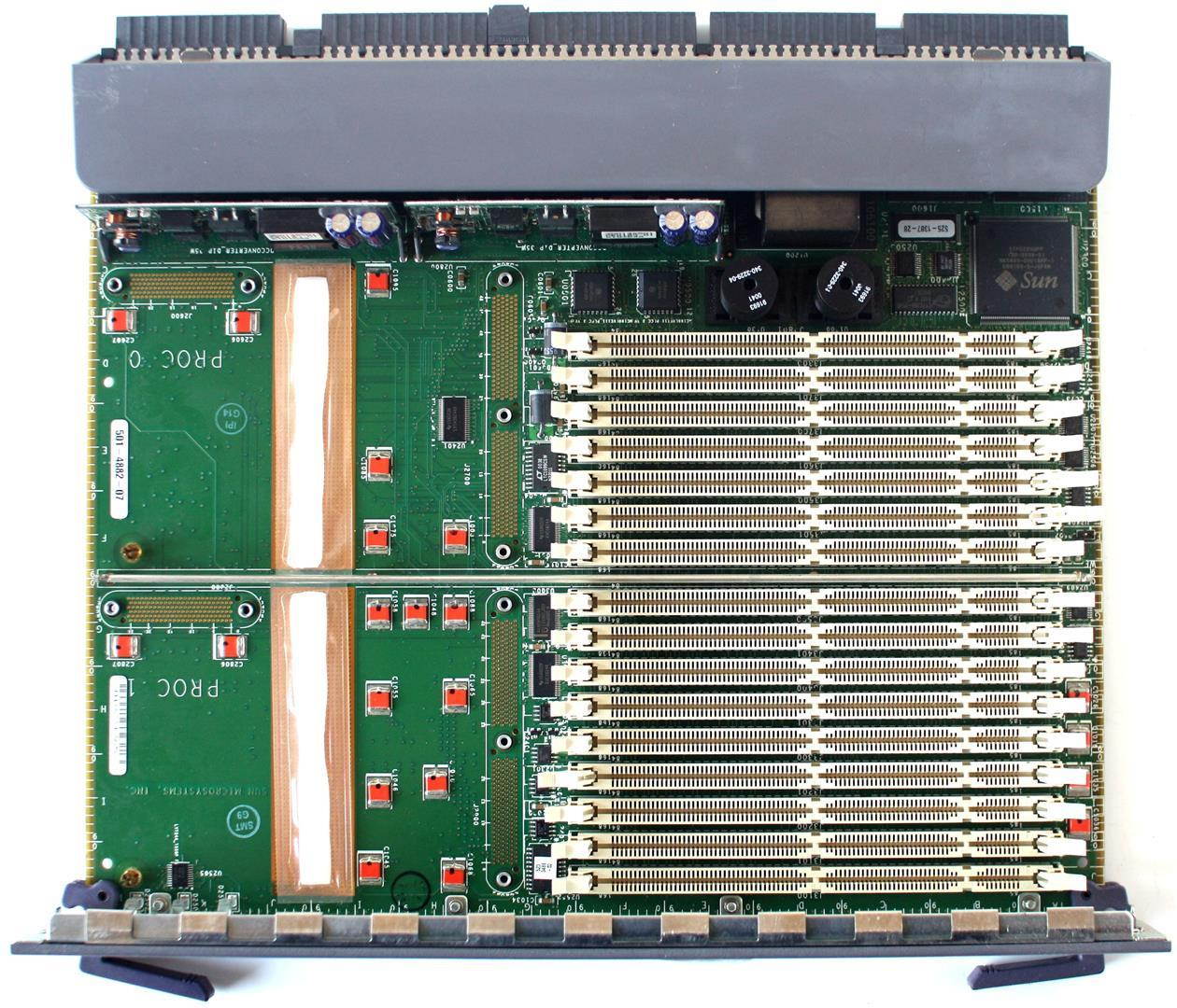 SUN CPU/MEMORY BOARD 501-4882-07, 270-4312-02 REV.50