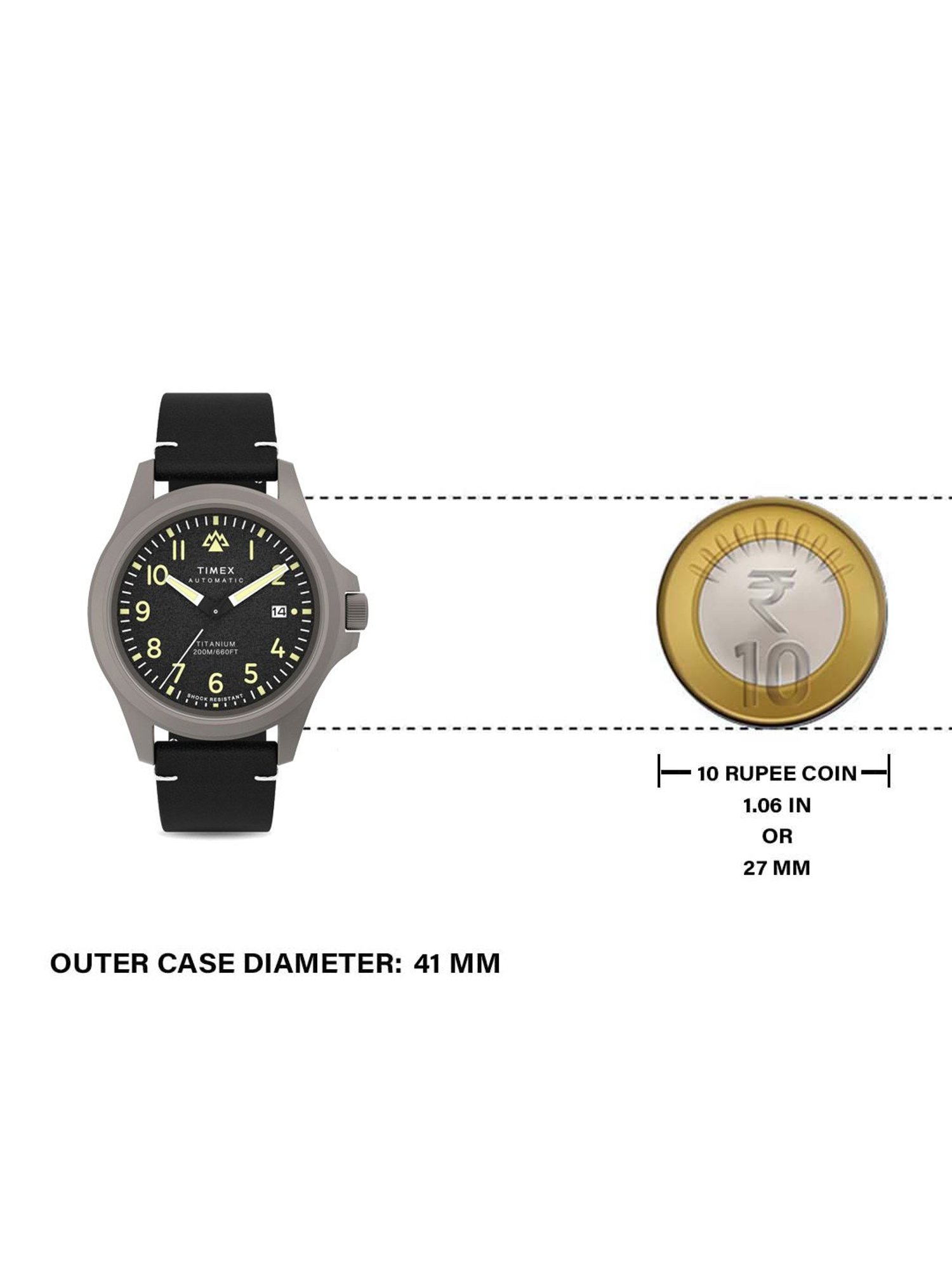 TIMEX Expedition North Men Black Round Dial Analog Watch - TW2V54000X6