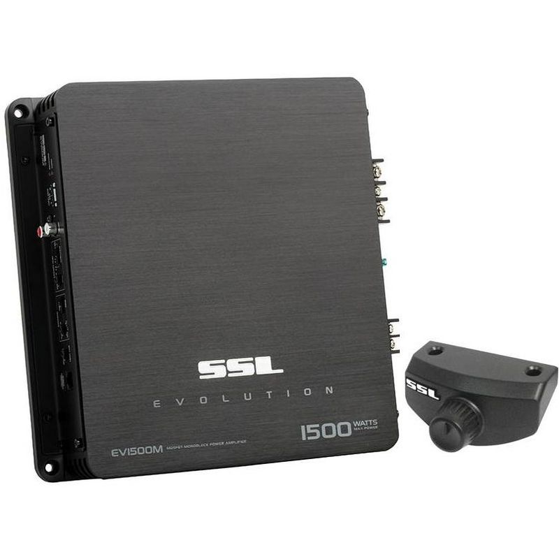 Soundstorm EV1500M 1500W Monoblock A/B MOSFET Car Audio Power Stereo Amplifier