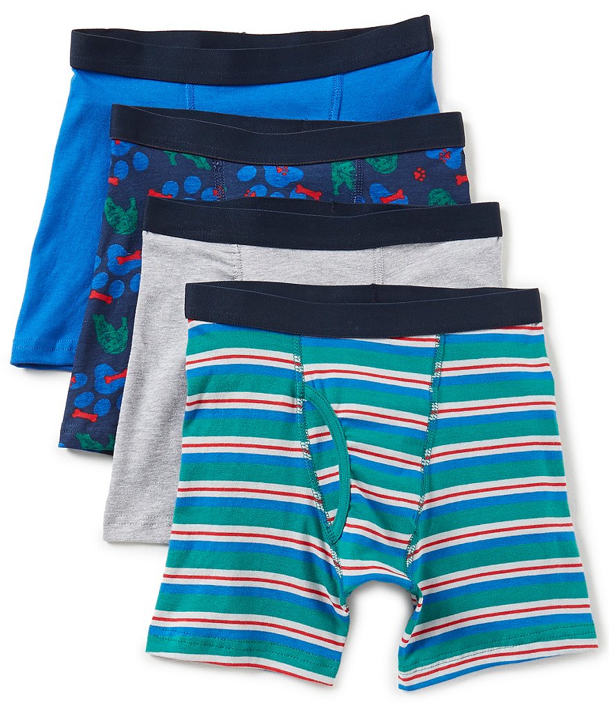 Class Club Little Boys 2T-5T 4-Pack Boxer Briefs