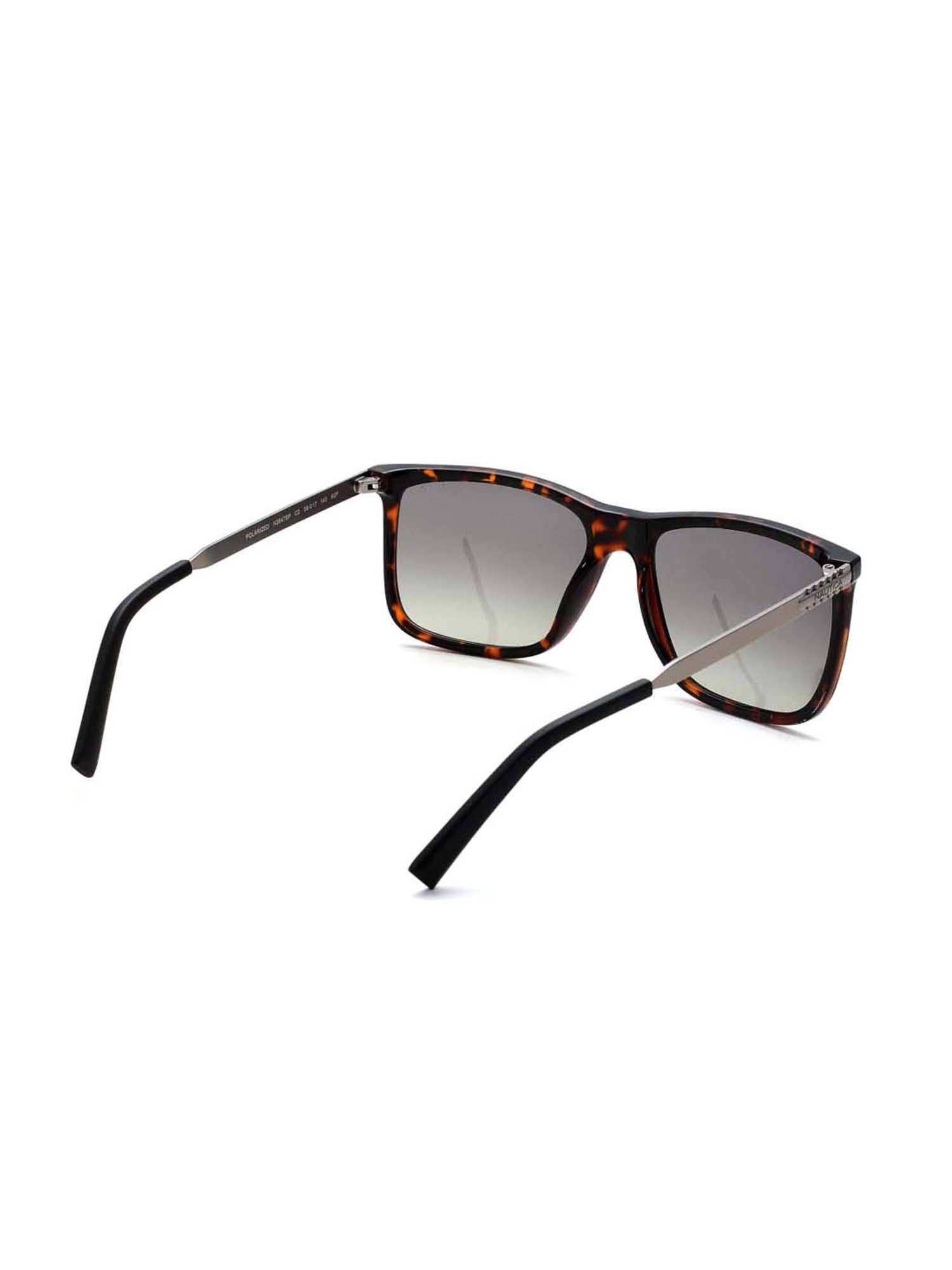 Nautica NA3647P Grey Polarized Wayfarer