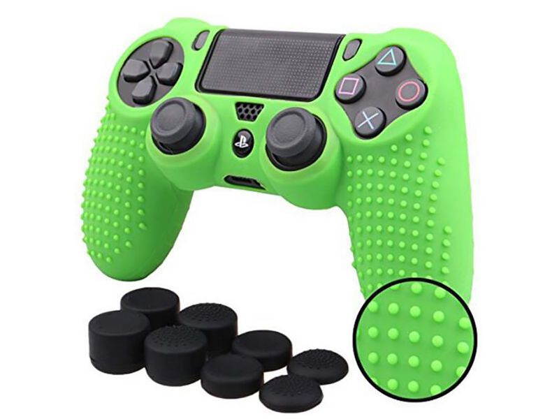 PS4 Controller Covers - PS4 Silicone Skins for DualShock 4 - PS4 Accessories Anti-Slip Cover Case for Sony Playstation 4