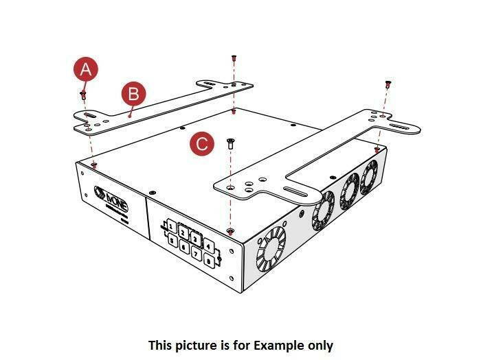 TV One RM-503-SRF Surface Mounting Kit for CORIOmaster Micro