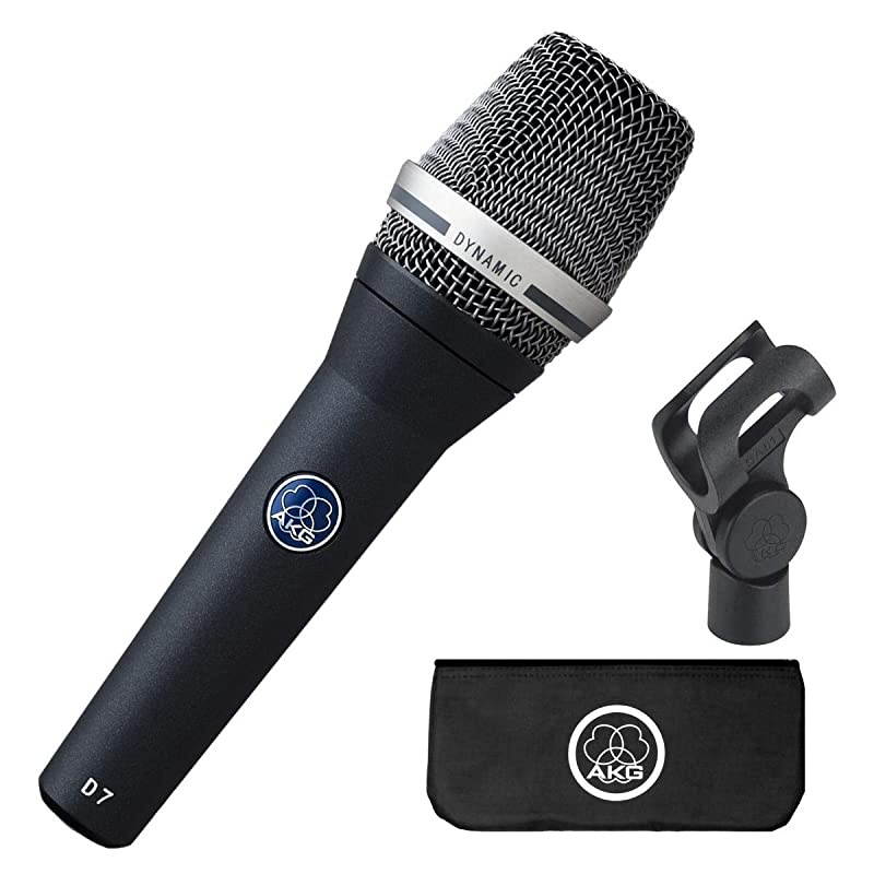 D7 Reference Dynamic Vocal Microphone with Varimotion Diagphragm for Clean and Crisp Sound with Outstanding High Gain before Feedback