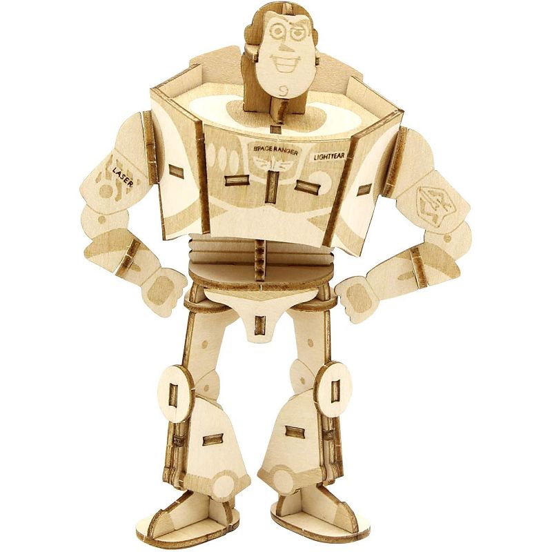 Incredibuilds Disney Toy Story Buzz Lightyear Book & Wood Model Figure Kit
