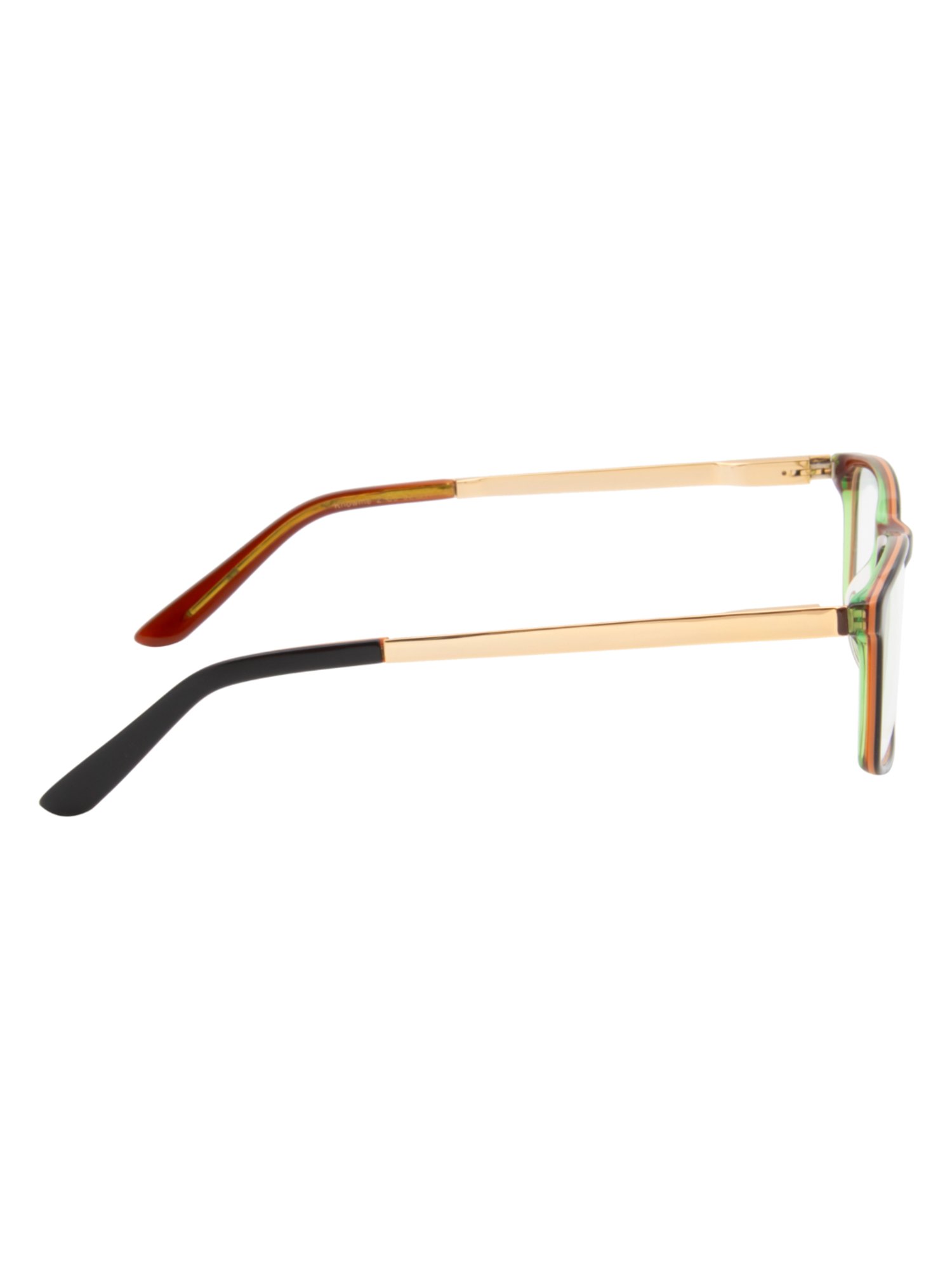 Ted Smith Green Rectangular Unisex Eye Frames