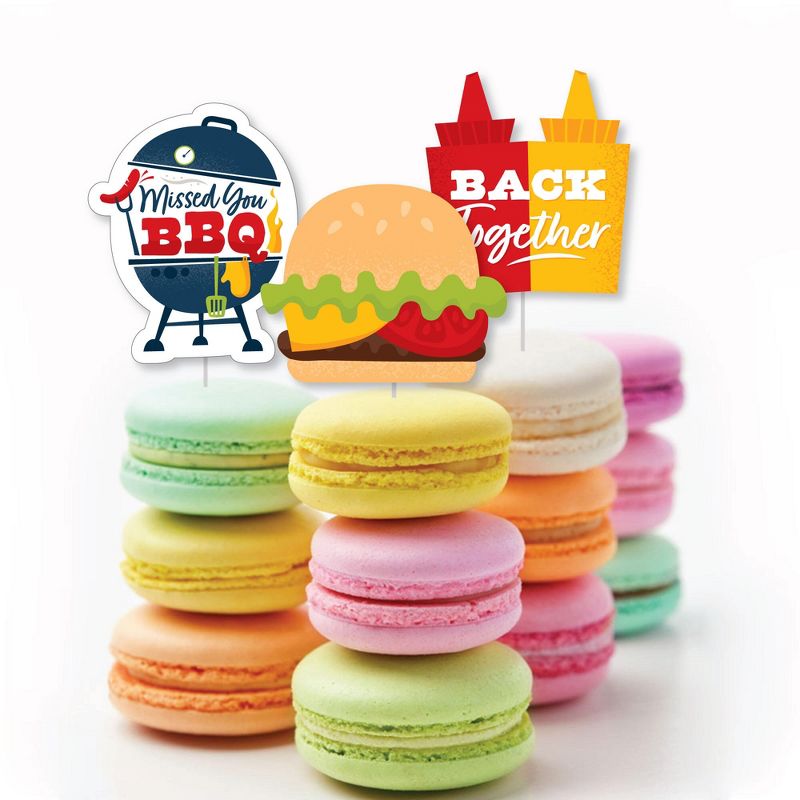 Big Dot of Happiness Best Mom Ever - Dessert Cupcake Toppers - Mother's Day Clear Treat Picks - Set of 24