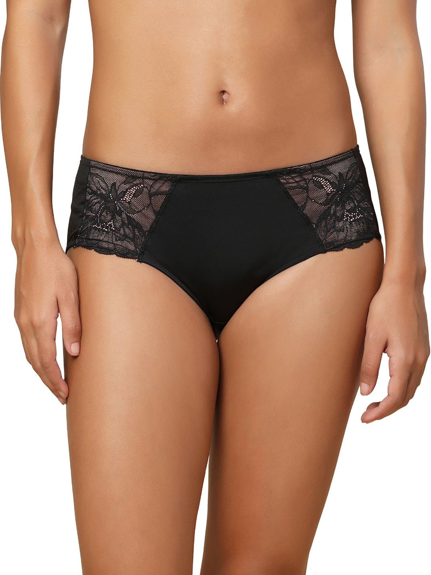 Triumph Black Lace Hipster Panty