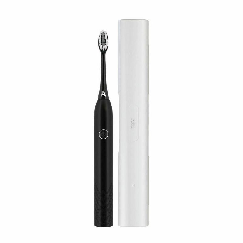 ARC Metal Sonic Power Toothbrush + Travel Case - Black