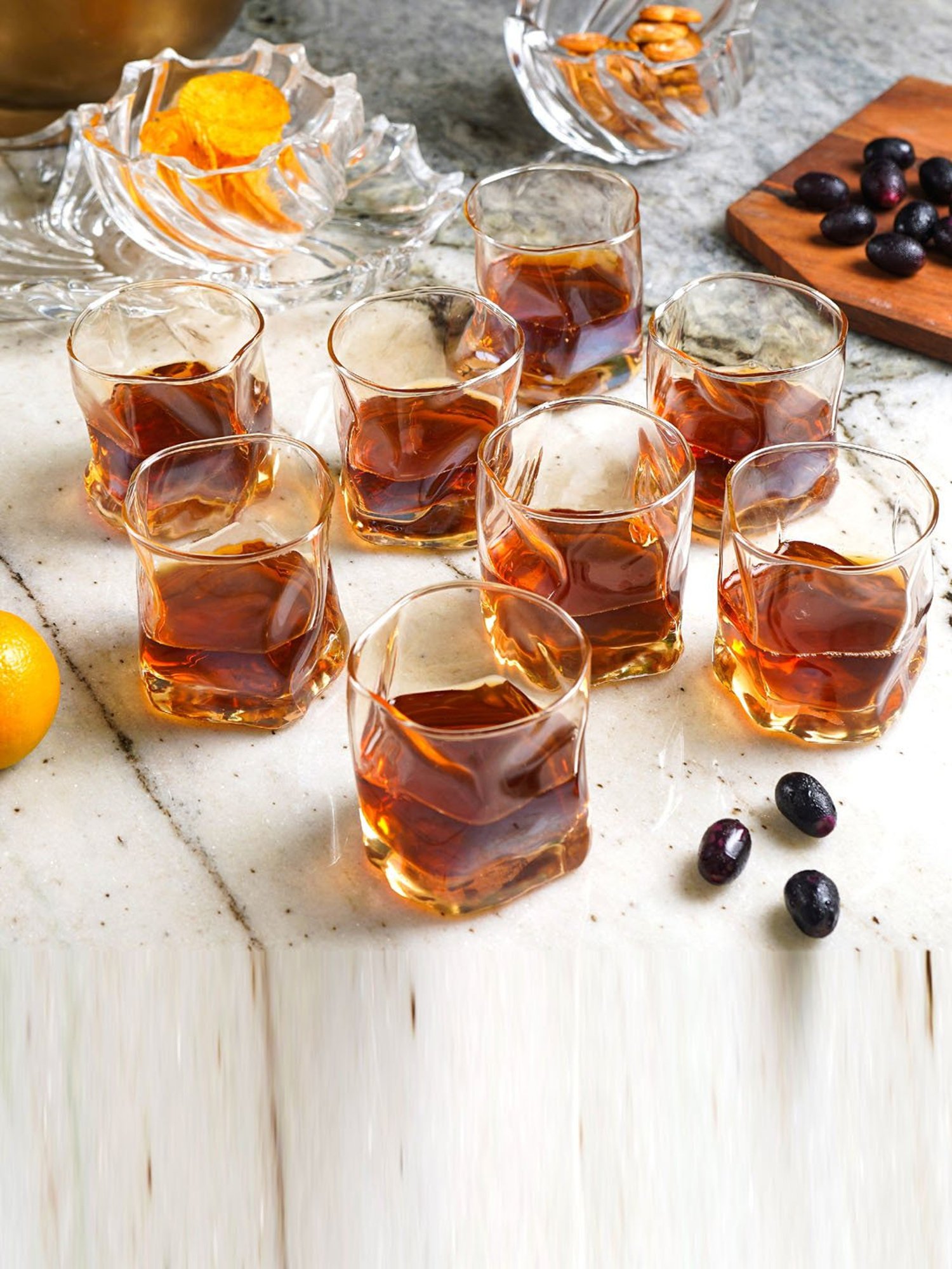 Mikasa Julie Transparent Glass Flute Glass (0.266 L) - Set of 4