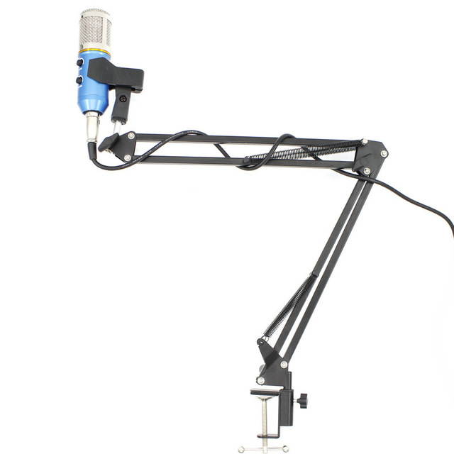 MK F200FL USB Audio Studio Vocal Recording Microfono Professional Condenser Microphone With Holder Stand Pop Filter for Computer