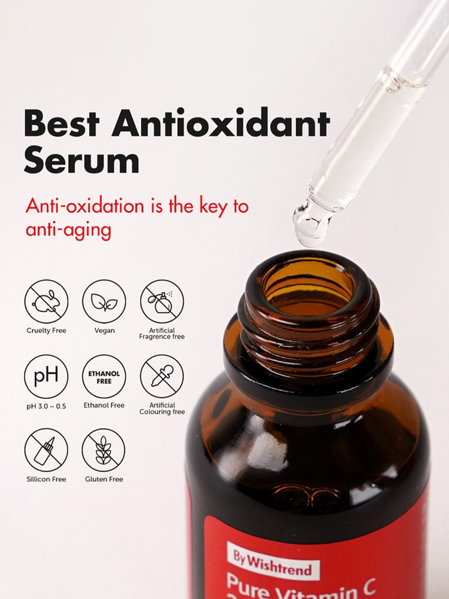 By Wishtrend Pure Vitamin C 21.5% Advanced Serum - 30 ml