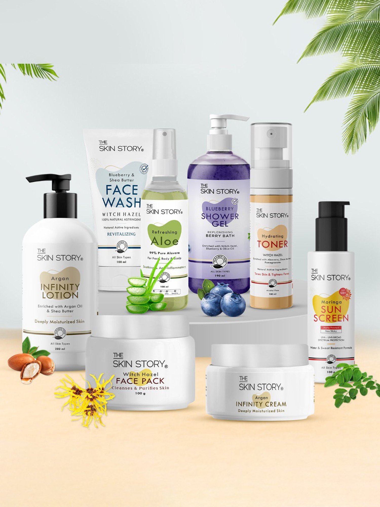 The Skin Story Argan Infinity Lotion for Deeply Moisturized Skin - 50 gm