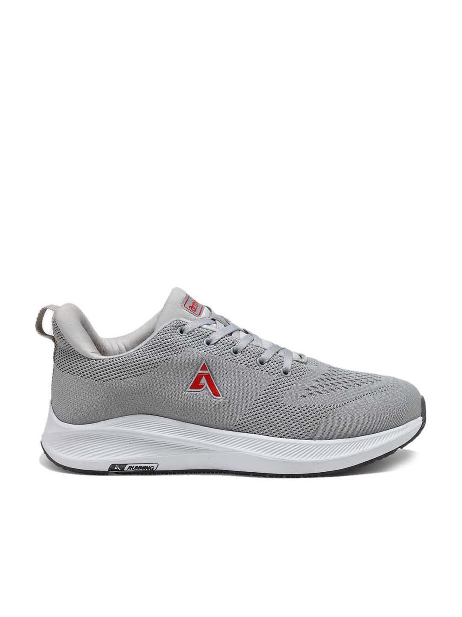 Action Men's Grey Running Shoes