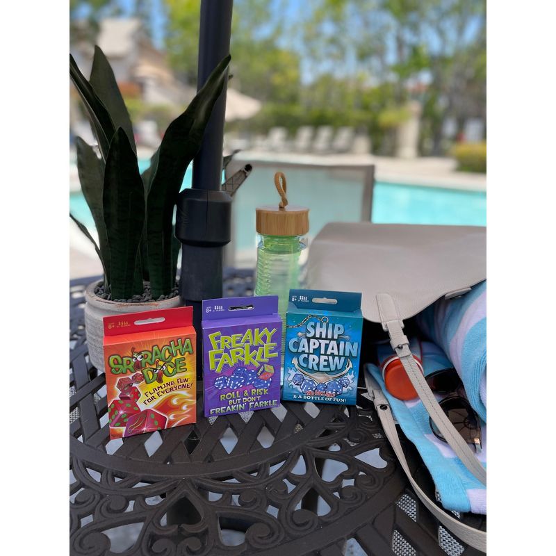 Dice Game Pack Trio - Freaky Farkle, Sriracha Dice, Ship Captain Crew