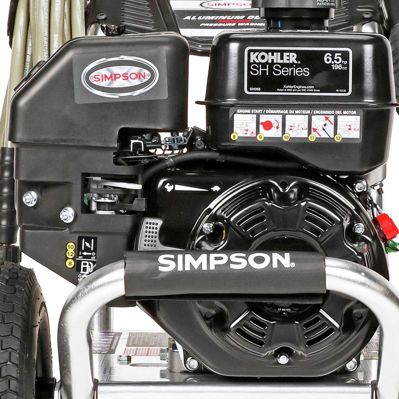Simpson 60774 3,200 PSI 2.5 GPM Gas Pressure Washer Powered by KOHLER