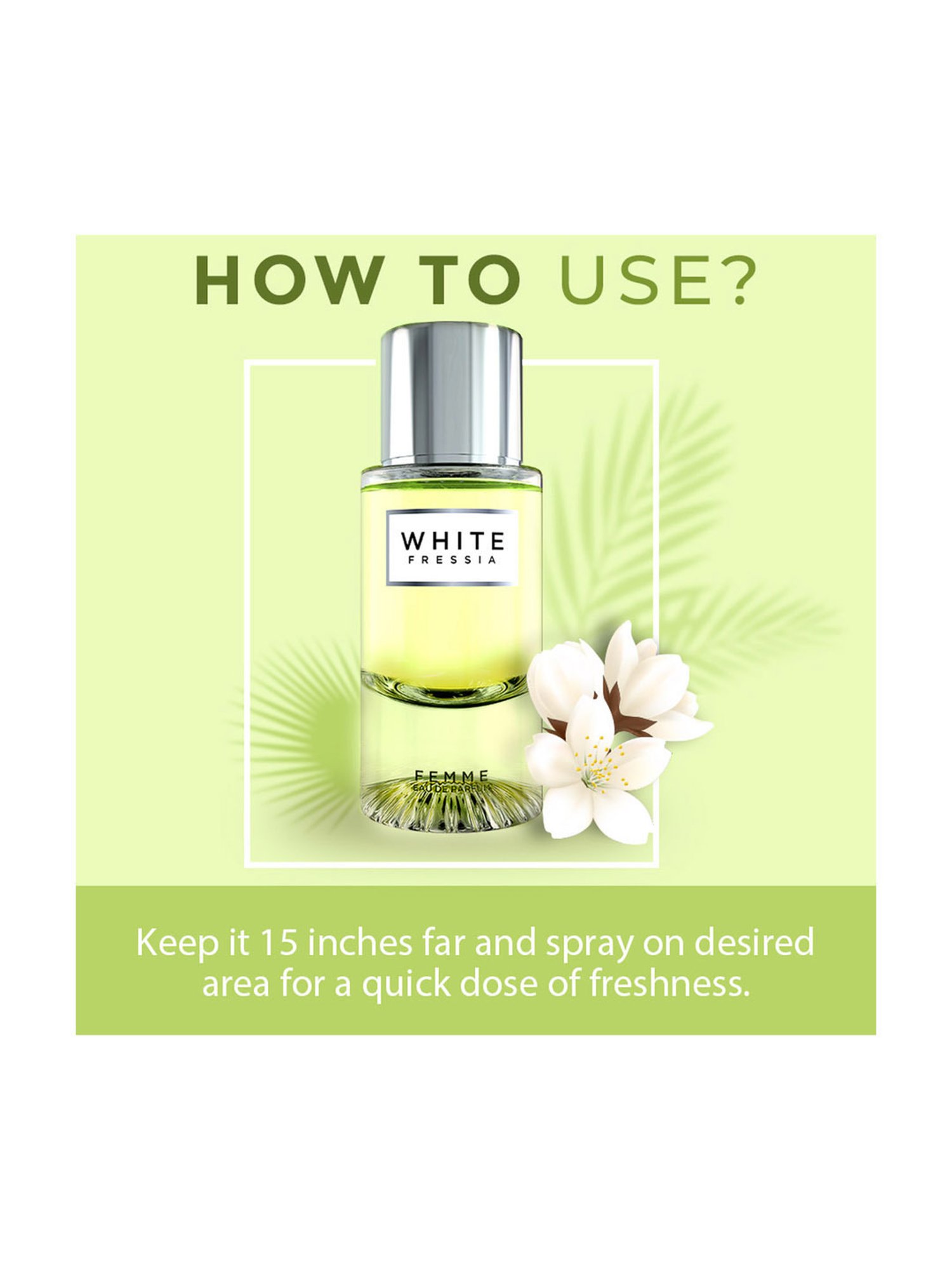 Colorbar Fragrances White Fressia EDP for Women - 50 ml