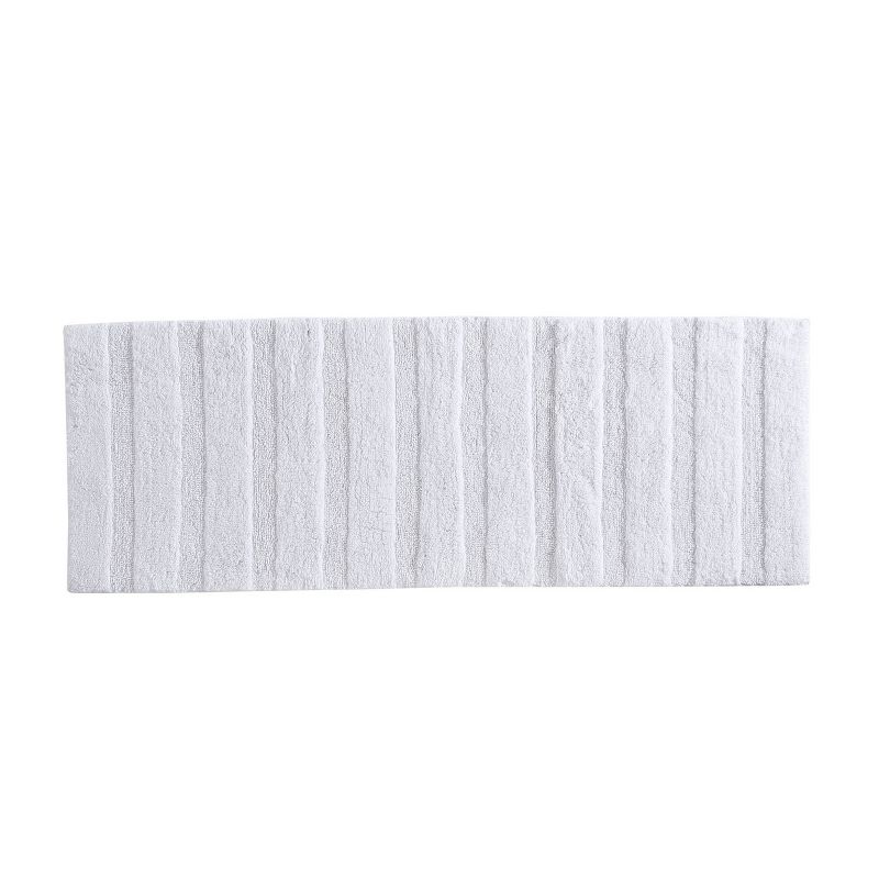 22"x60" Manchester Solid Bath Rug White - ED Ellen DeGeneres