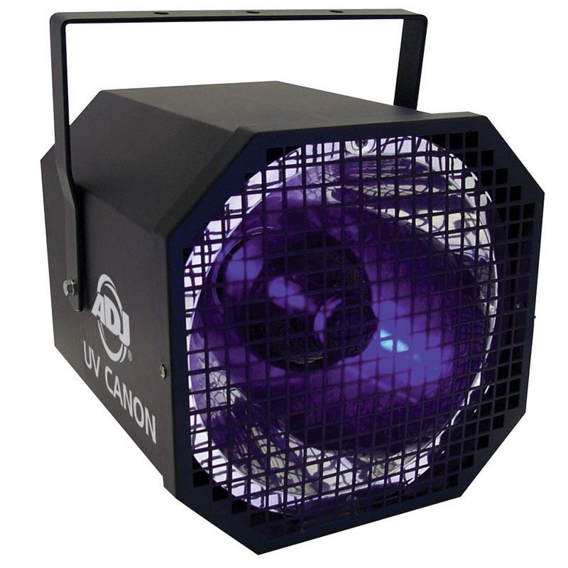 ADJ Products UV CANON 400 Watt 450 Nm UV Black Light Cannon Spotlight Stage Lighting Fixture