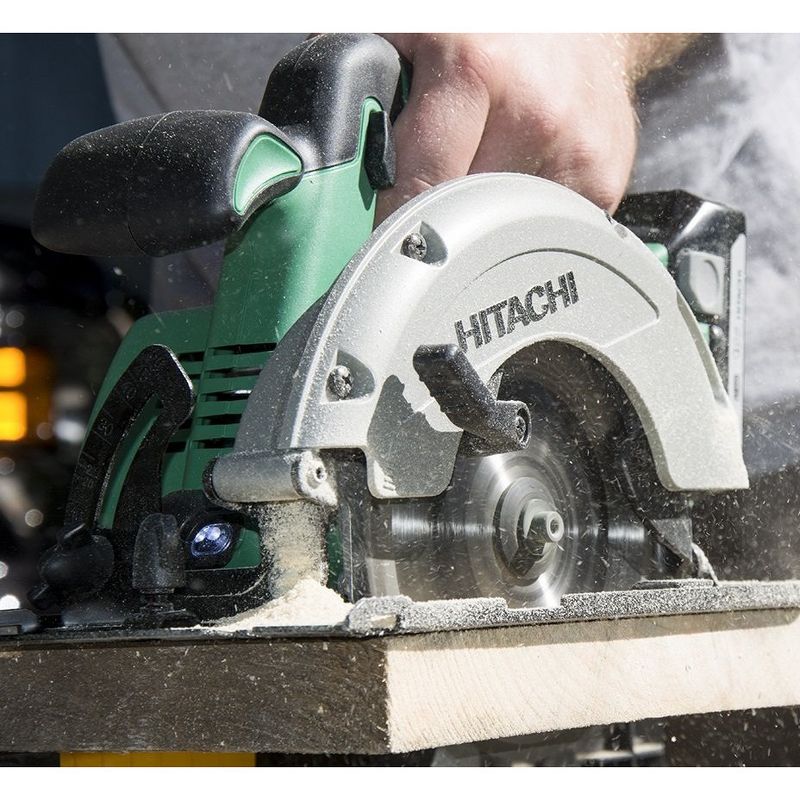 Hitachi C18DGLP4 18V Cordless Lithium-Ion 6-1/2 in. Circular Saw with LED (Tool Only)