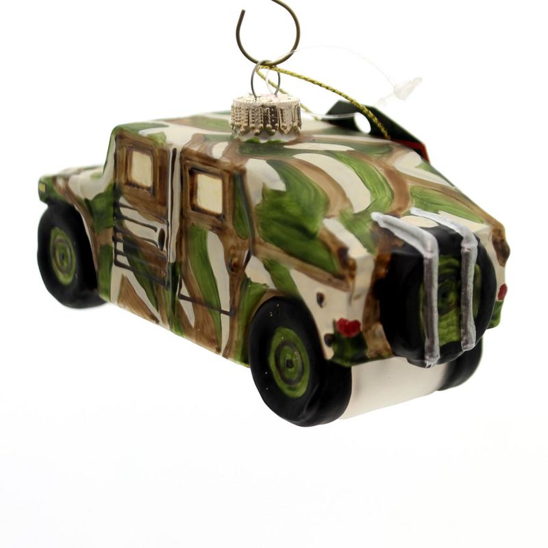 Holiday Ornaments 2.5" Army Military Humvee Service U.S. Vehicle  -  Tree Ornaments